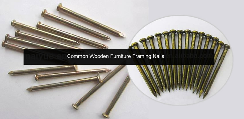 Yellow Color Coated Steel Framing Nails